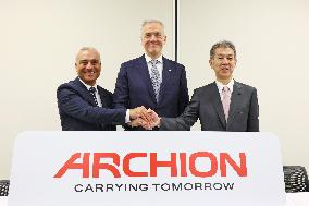 ARCHION Press Conference on Its Listing on the Tokyo Stock Exchange Prime Market on April 1